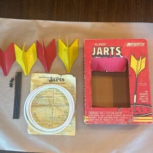 Regent Jarts Lawn Game Set Box Only not functional collector display NO METAL